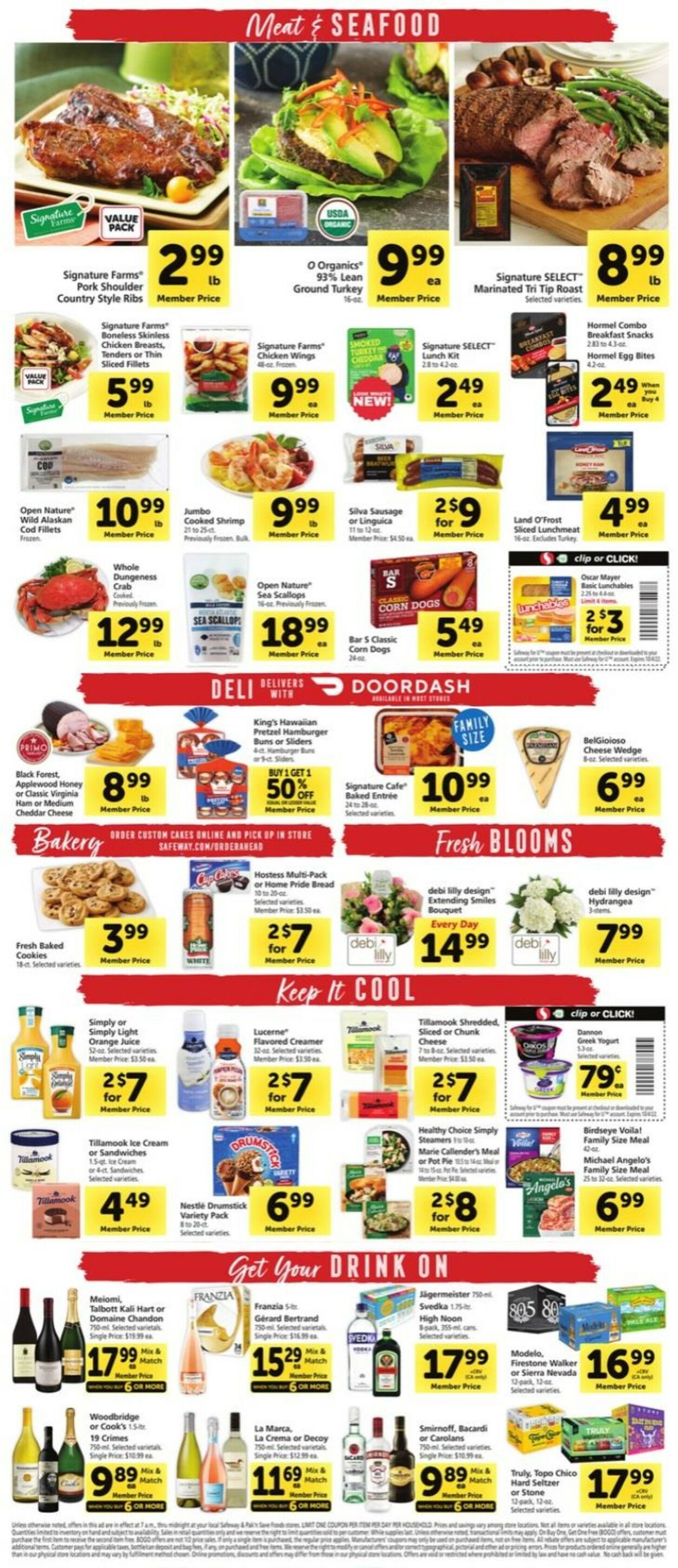 Safeway Weekly Ad Circular - valid 09/28-10/04/2022 (Page 2)