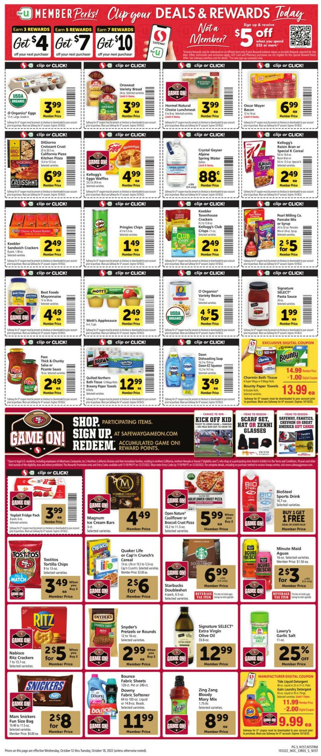 Safeway Weekly Ad Circular - valid 10/12-10/18/2022 (Page 3)