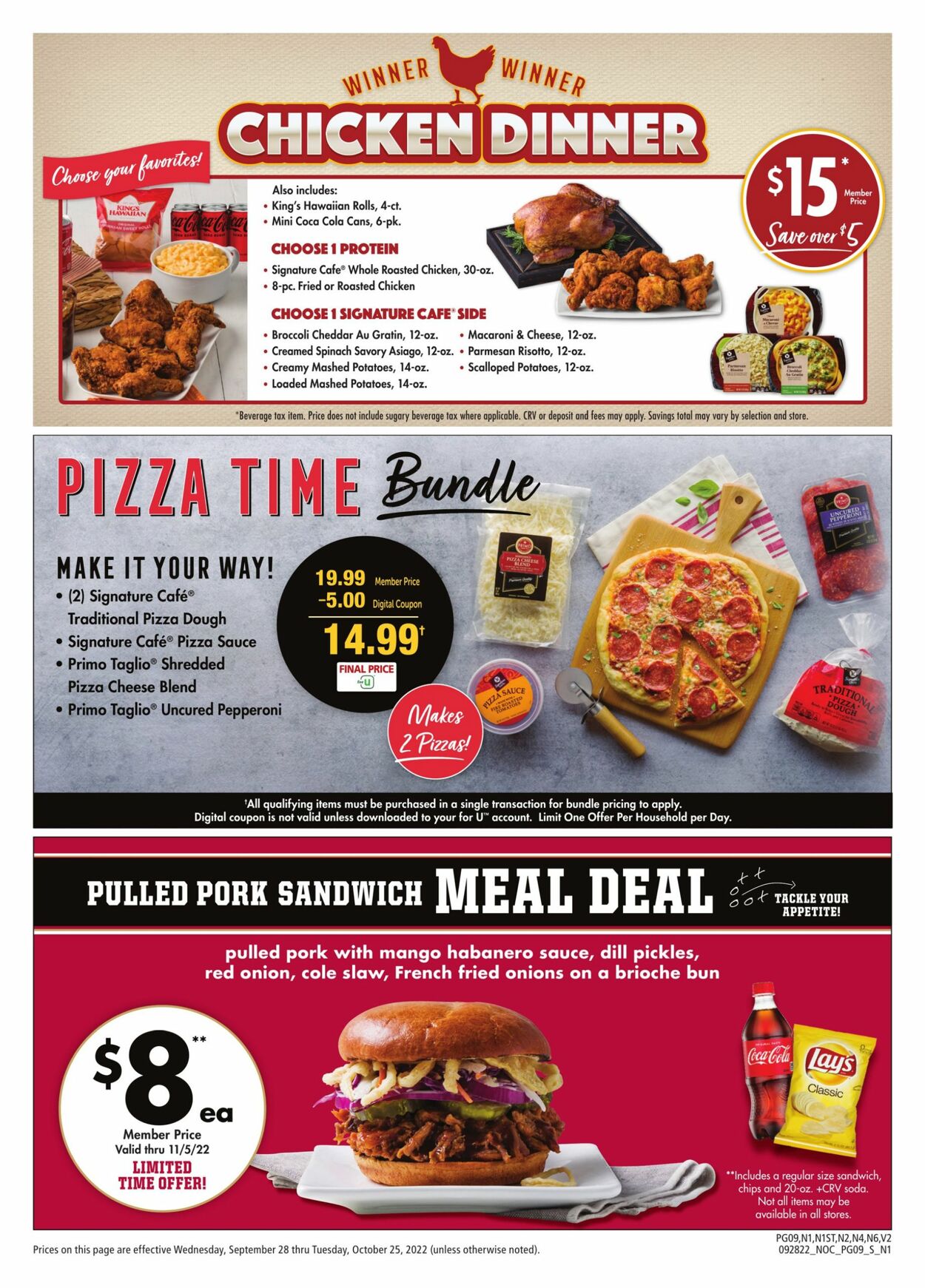 Safeway Weekly Ad Circular - valid 09/28-10/25/2022 (Page 9)