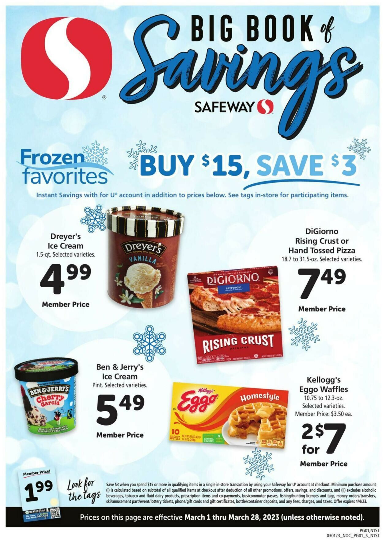 Safeway Weekly Ad Circular - valid 03/01-03/28/2023