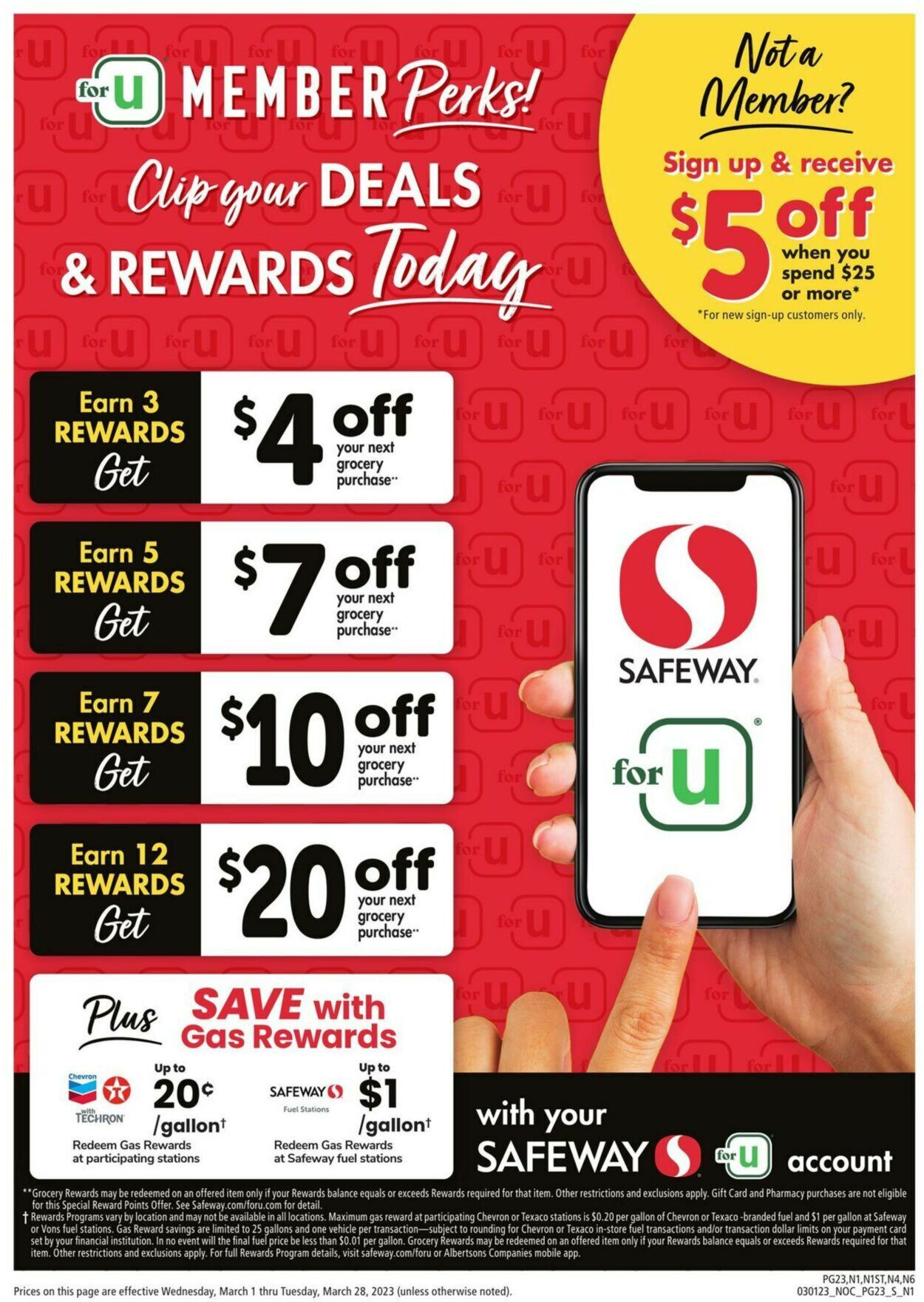 Safeway Weekly Ad Circular - valid 03/01-03/28/2023 (Page 23)