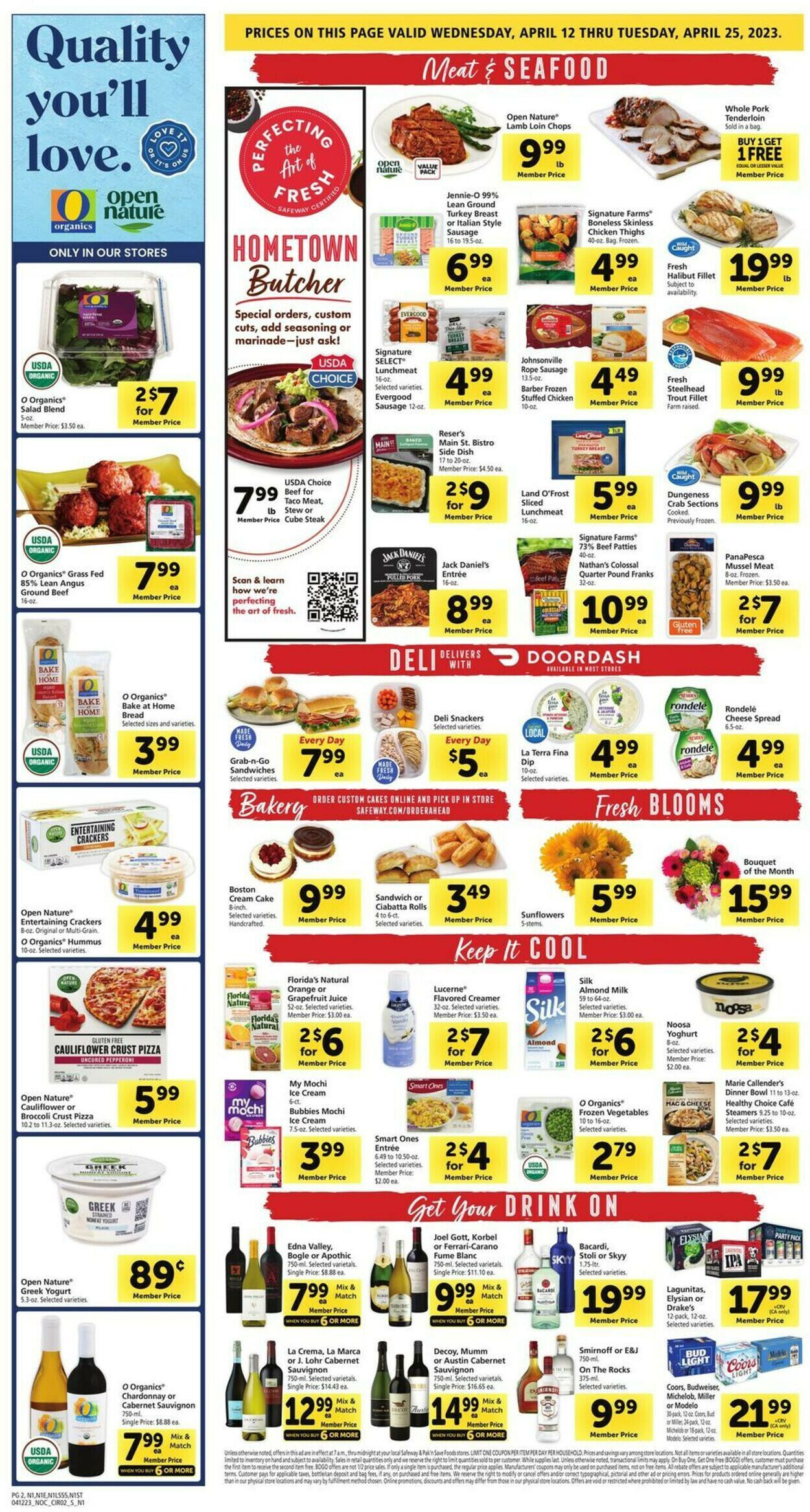 Safeway Weekly Ad Circular - valid 04/12-04/18/2023 (Page 2)