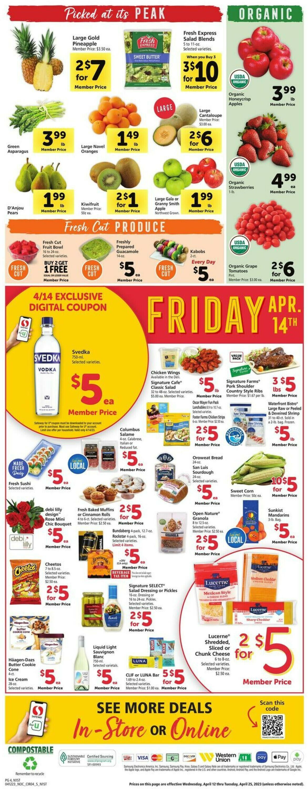 Safeway Weekly Ad Circular - valid 04/12-04/18/2023 (Page 4)