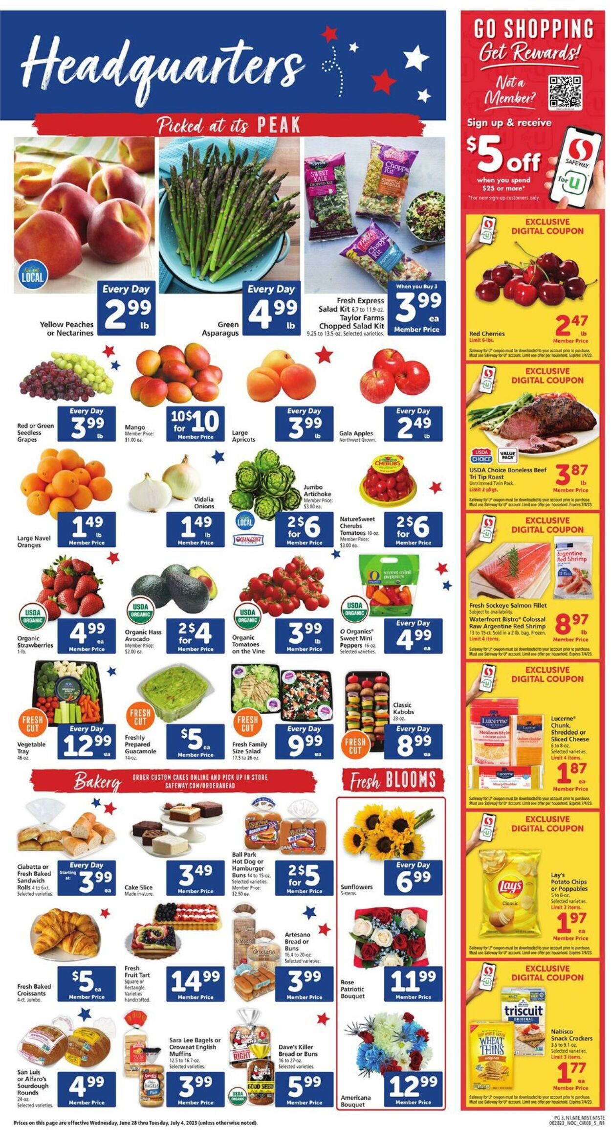 Safeway Weekly Ad Circular - valid 06/28-07/04/2023 (Page 3)