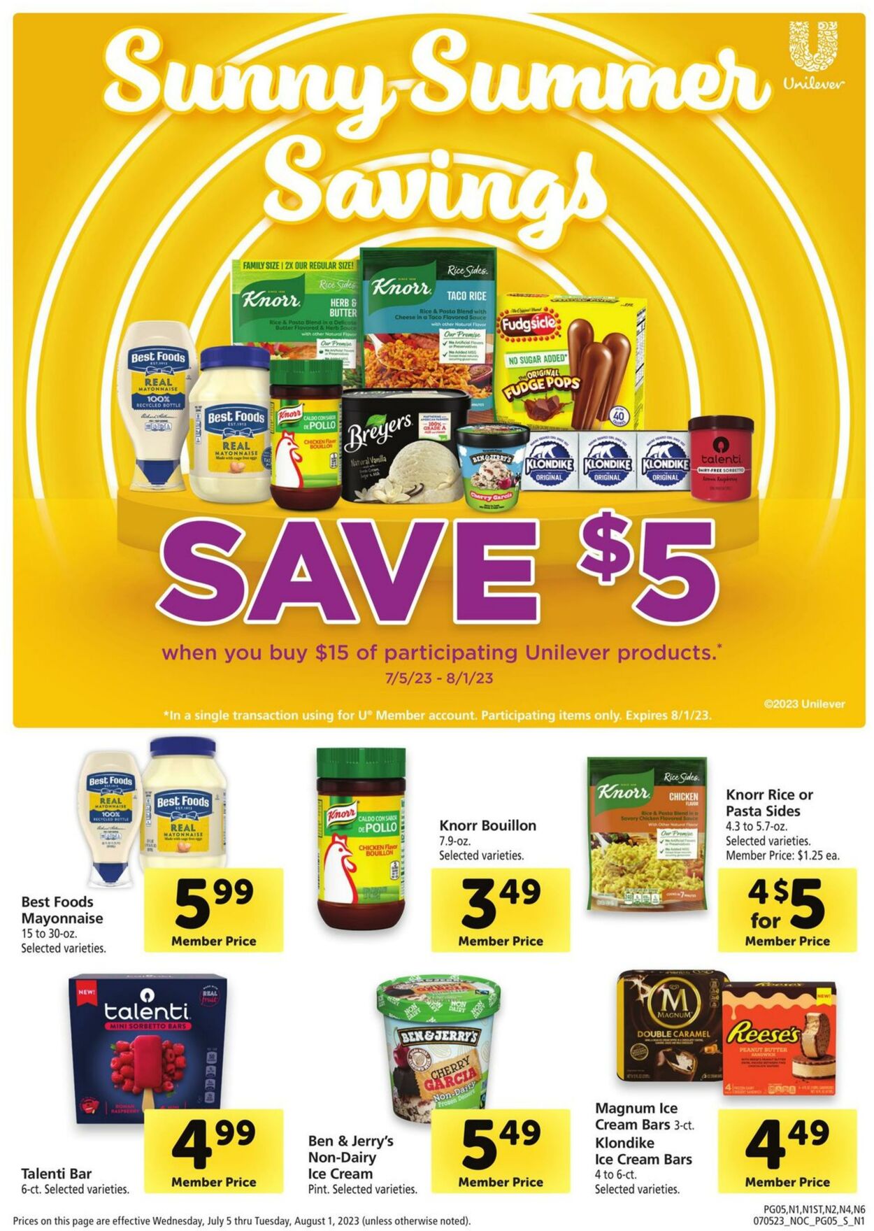 Safeway Weekly Ad Circular - valid 07/05-08/01/2023 (Page 5)