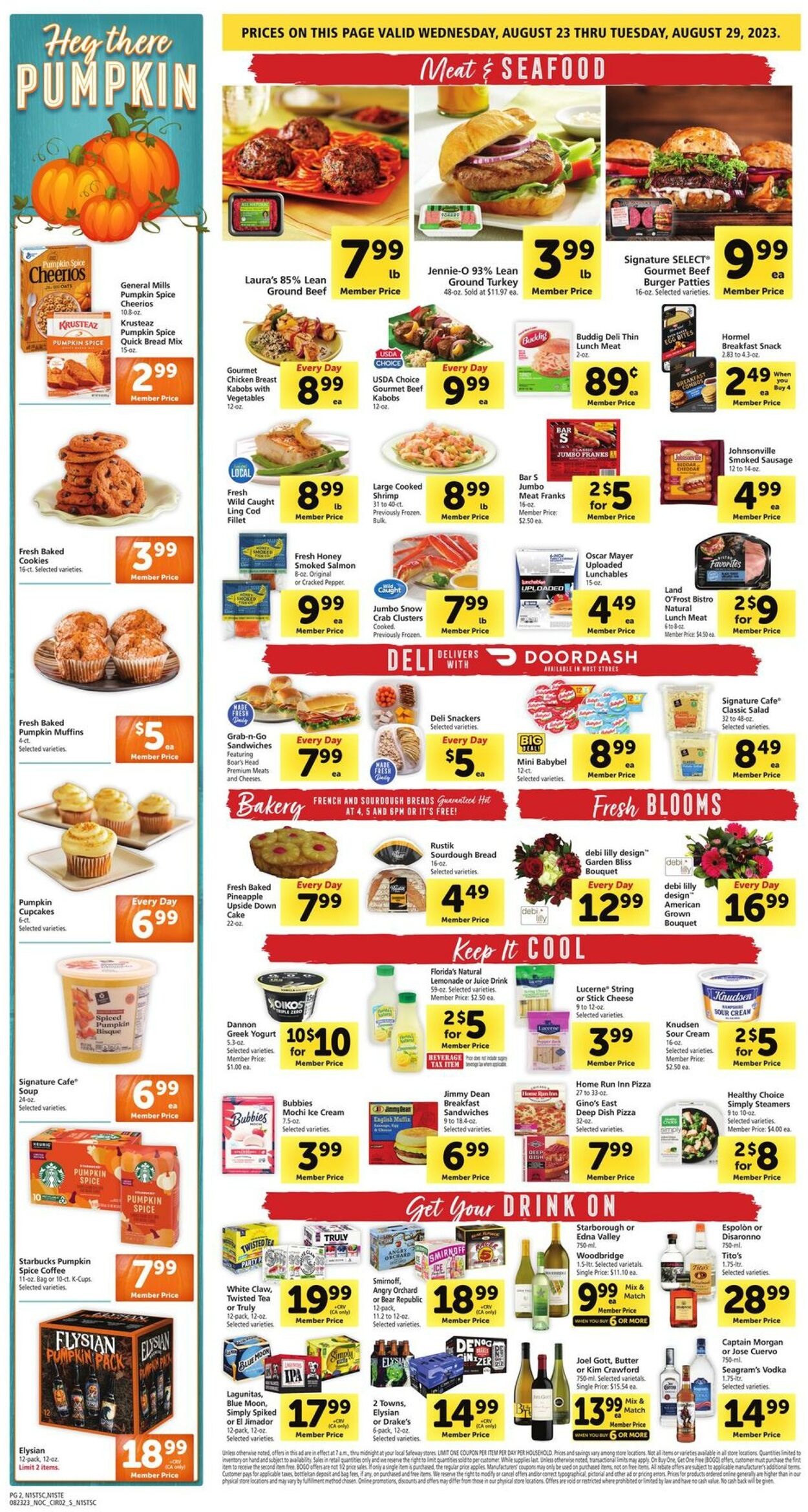 Safeway Weekly Ad Circular - valid 08/23-08/29/2023 (Page 2)