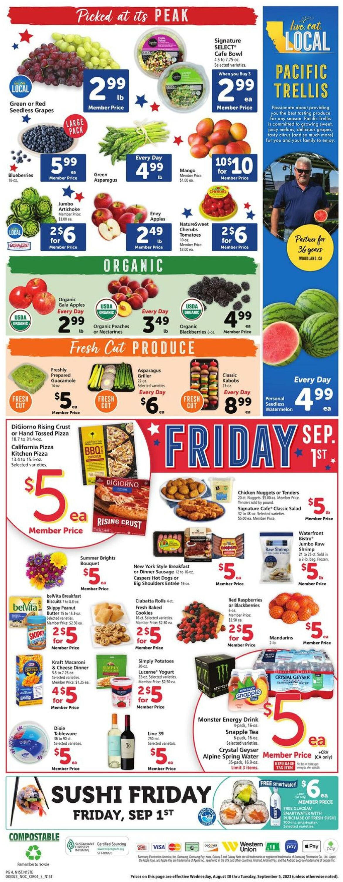 Safeway Weekly Ad Circular - valid 08/30-09/05/2023 (Page 4)