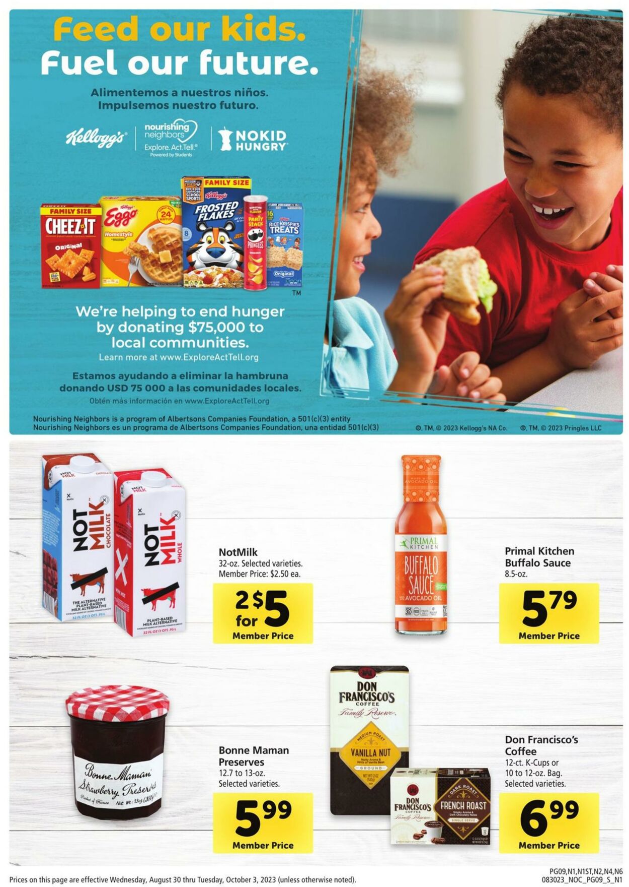 Safeway Weekly Ad Circular - valid 08/30-10/03/2023 (Page 9)