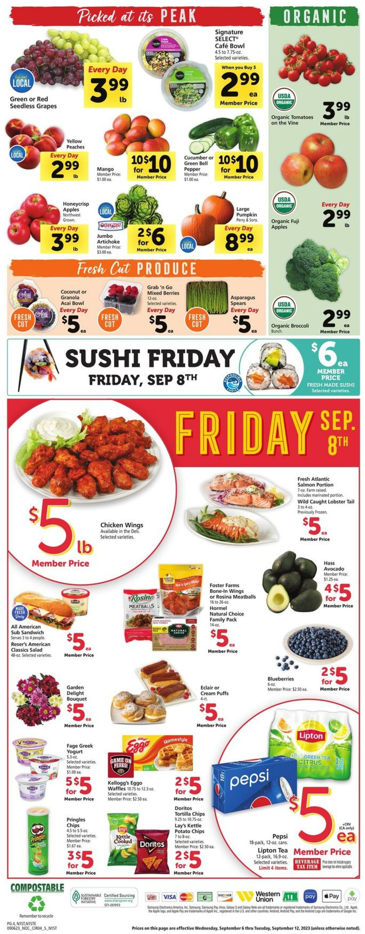 Safeway Weekly Ad Circular - valid 09/06-09/12/2023 (Page 4)