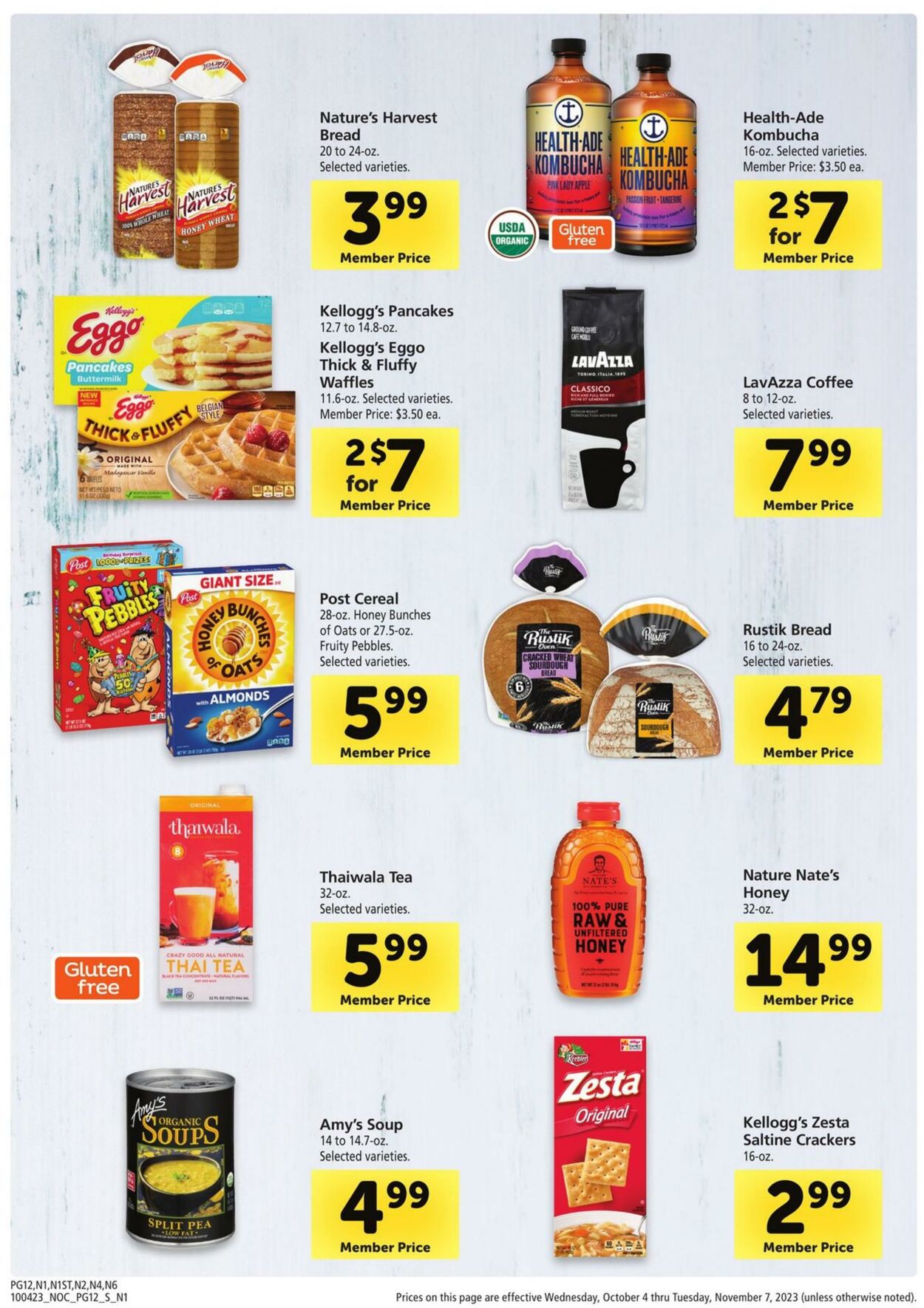 Safeway Weekly Ad Circular - valid 10/04-11/07/2023 (Page 12)