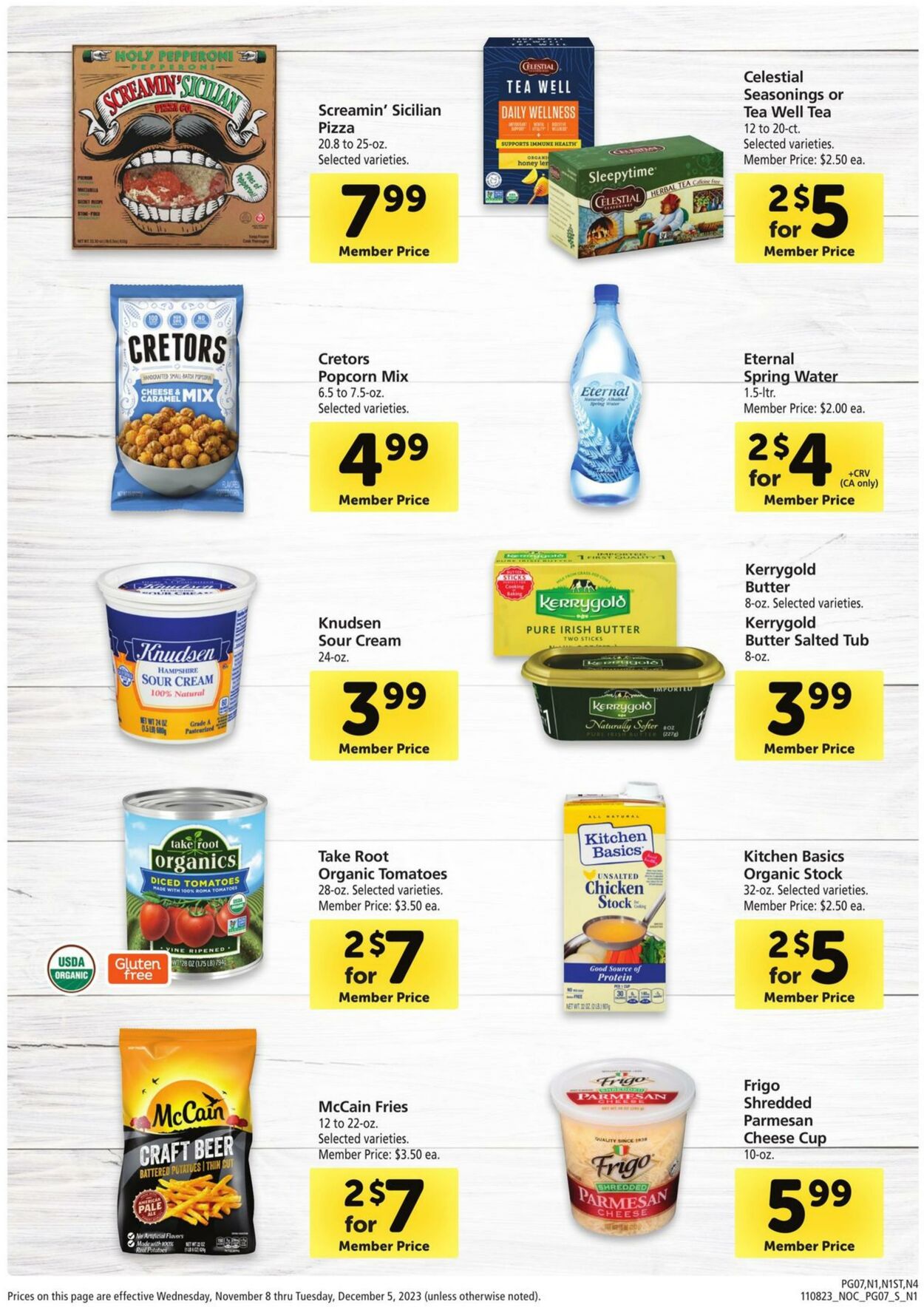 Safeway Weekly Ad Circular - valid 11/08-12/05/2023 (Page 7)