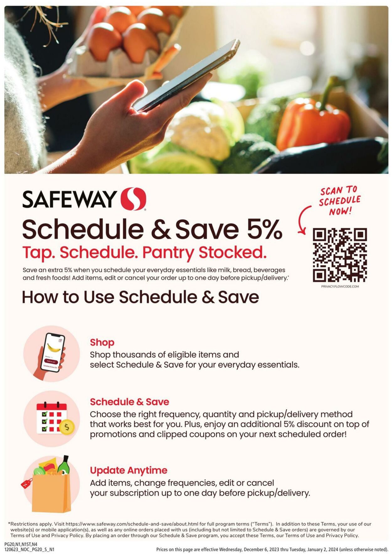 Safeway Weekly Ad Circular - valid 12/06-01/02/2024 (Page 20)