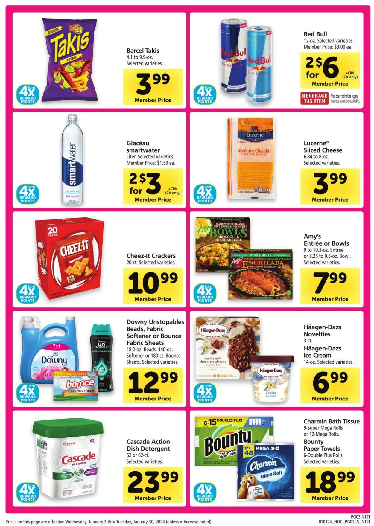 Safeway Weekly Ad Circular - valid 01/03-01/30/2024 (Page 3)