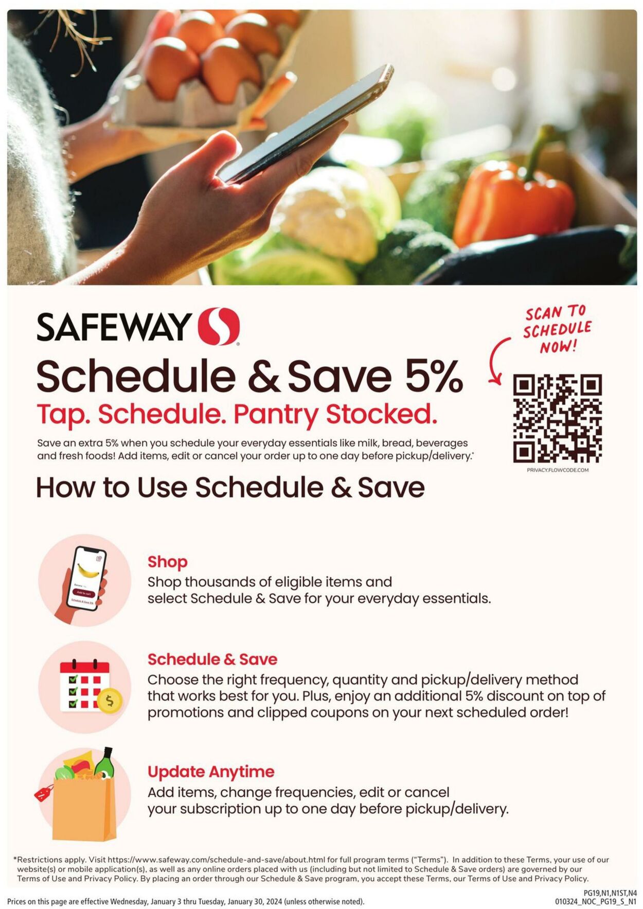 Safeway Weekly Ad Circular - valid 01/03-01/30/2024 (Page 19)