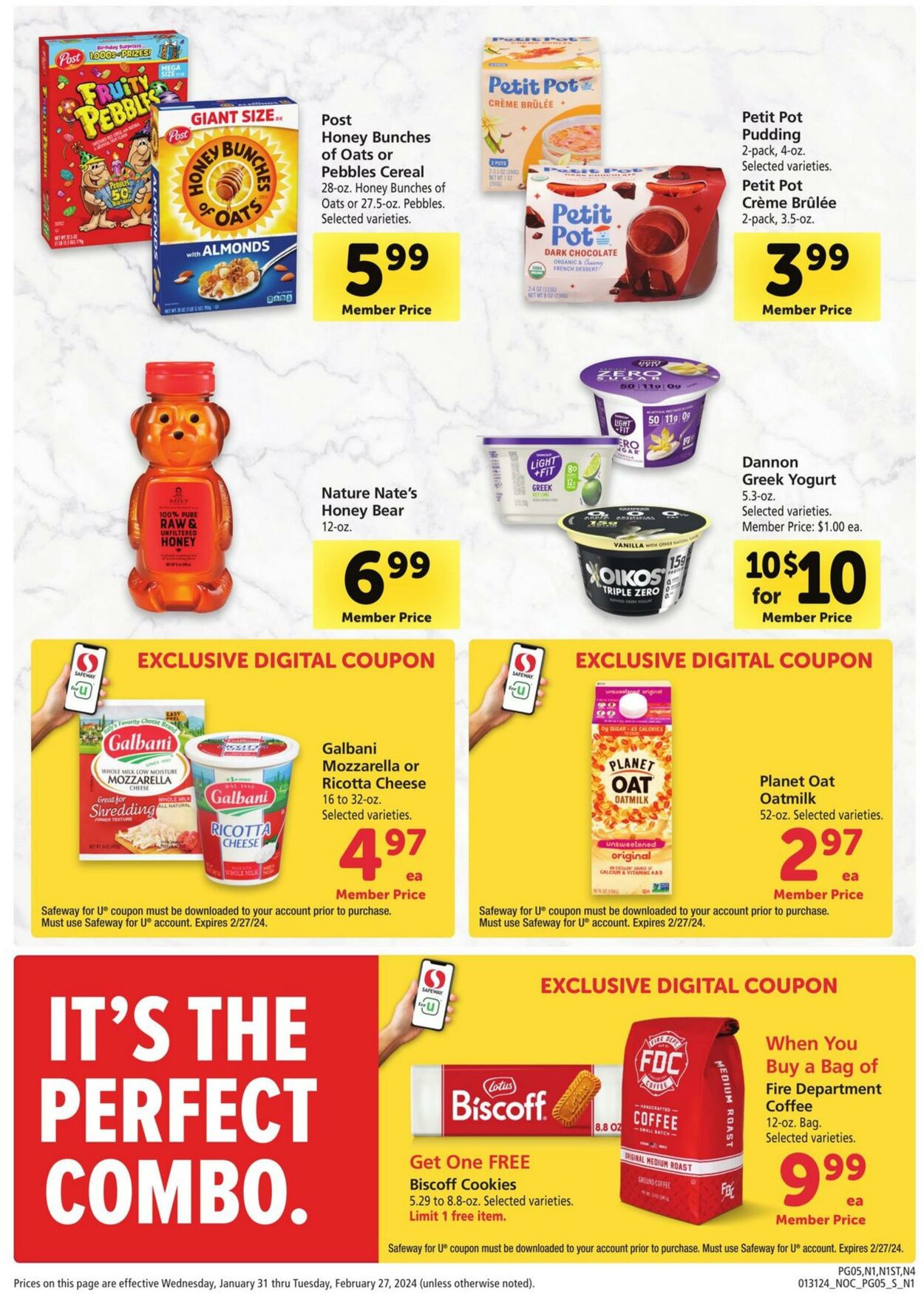 Safeway Weekly Ad Circular - valid 01/31-02/27/2024 (Page 5)
