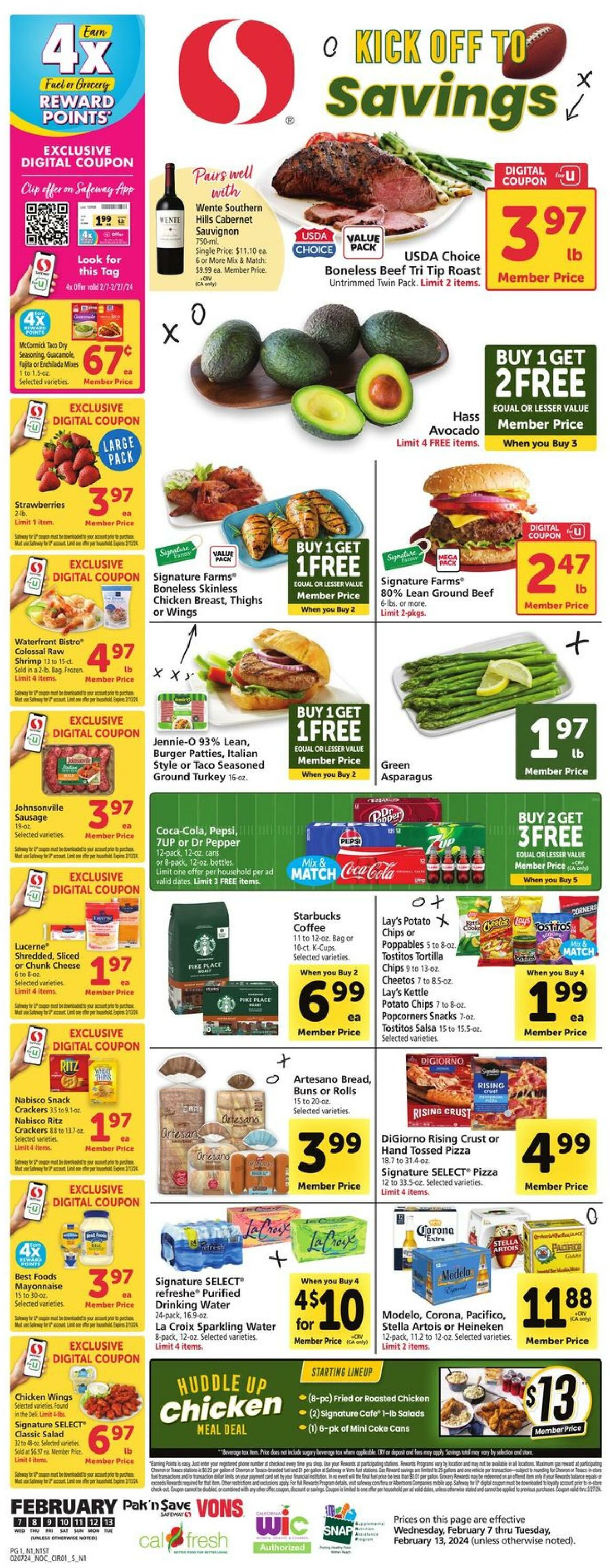 Safeway Weekly Ad Circular - valid 02/07-02/13/2024 (Page 3)