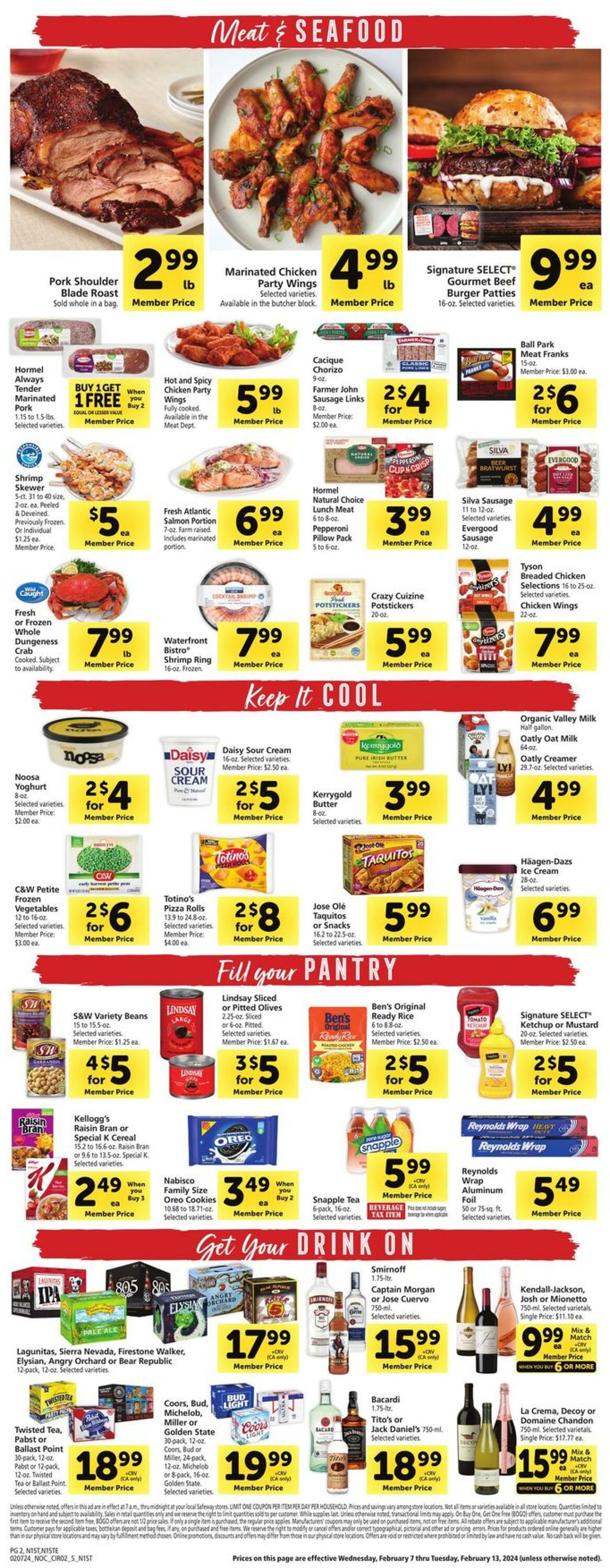 Safeway Weekly Ad Circular - valid 02/07-02/13/2024 (Page 4)