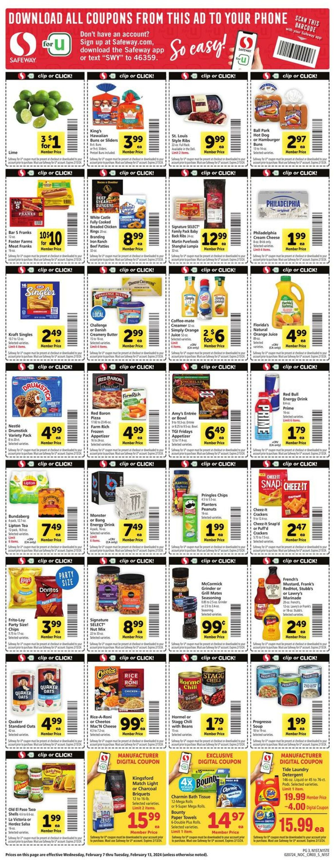 Safeway Weekly Ad Circular - valid 02/07-02/13/2024 (Page 5)