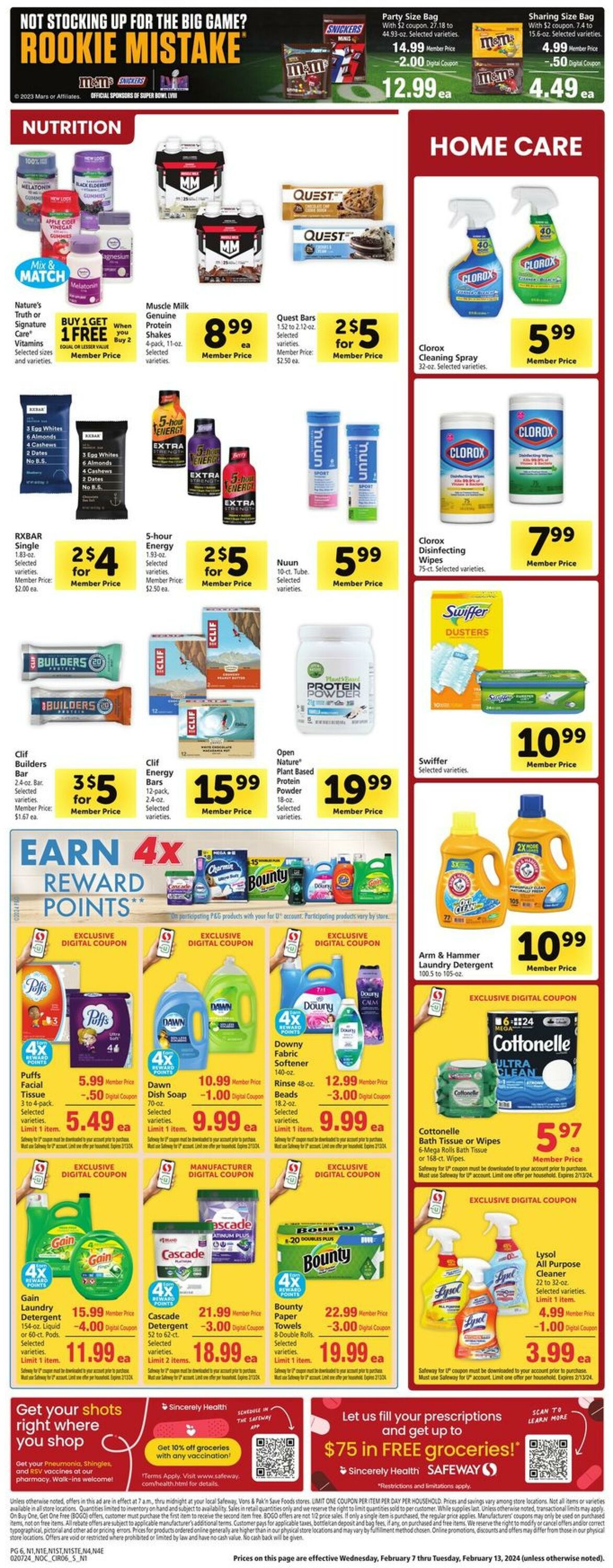 Safeway Weekly Ad Circular - valid 02/07-02/13/2024 (Page 8)