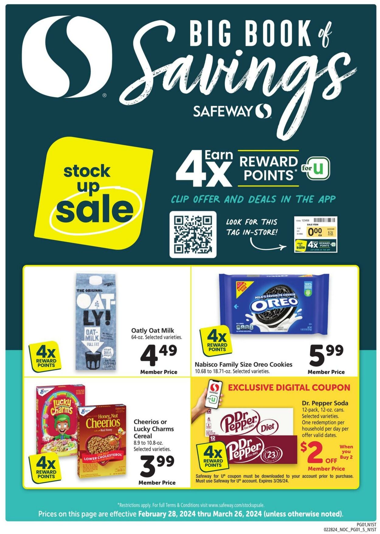 Safeway Weekly Ad Circular - valid 02/28-03/26/2024