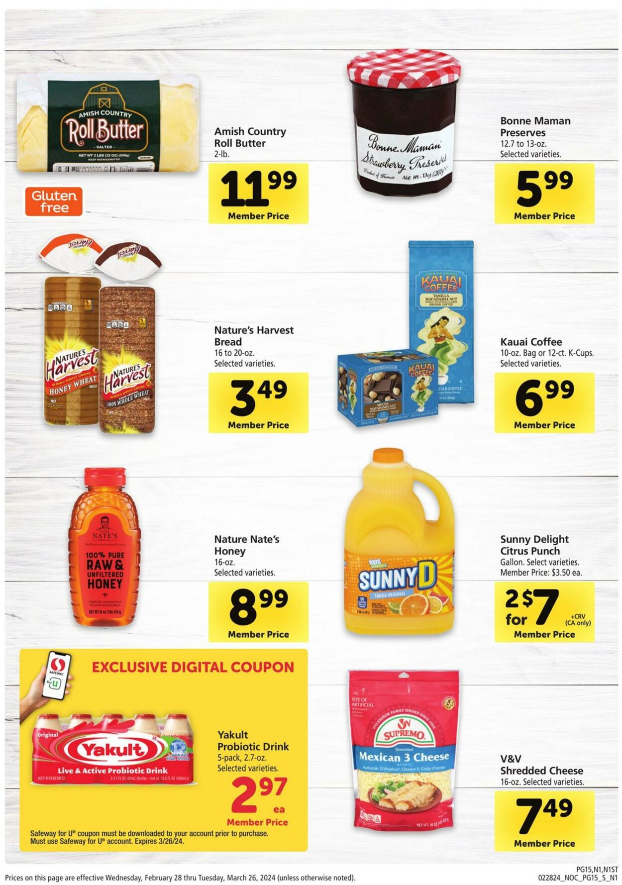 Safeway Weekly Ad Circular - valid 02/28-03/26/2024 (Page 15)