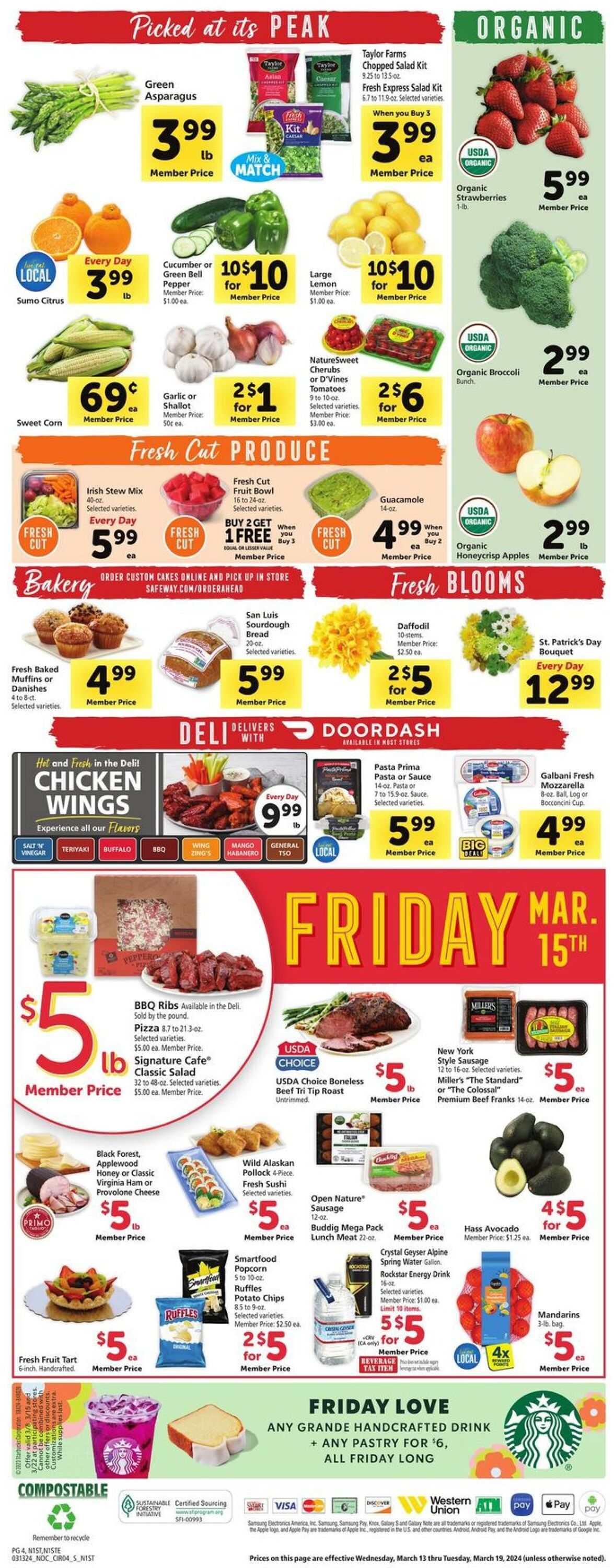 Safeway Weekly Ad Circular - valid 03/13-03/19/2024 (Page 4)