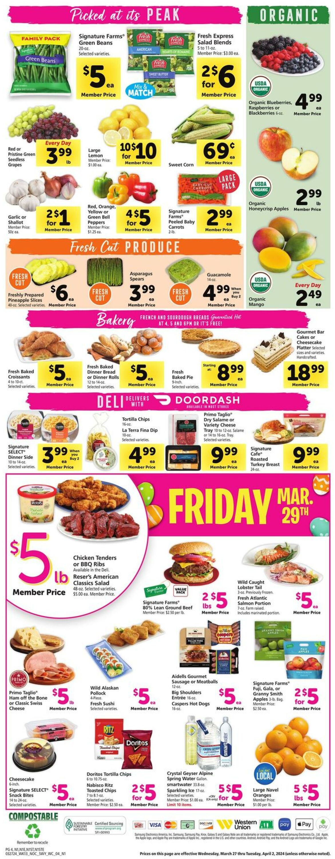 Safeway Weekly Ad Circular - valid 03/27-04/02/2024 (Page 4)