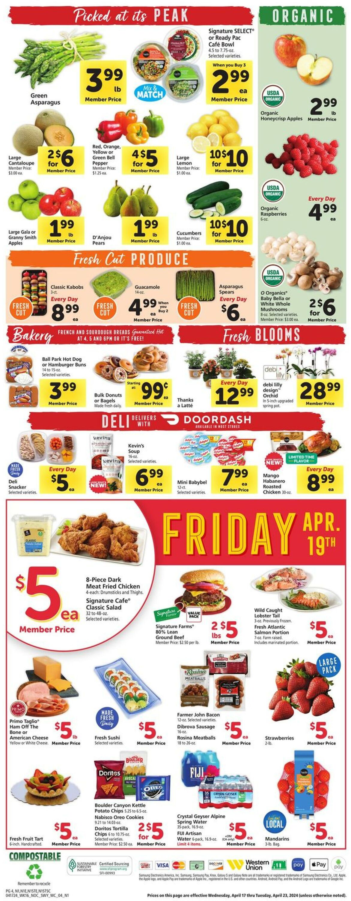 Safeway Weekly Ad Circular - valid 04/17-04/23/2024 (Page 4)