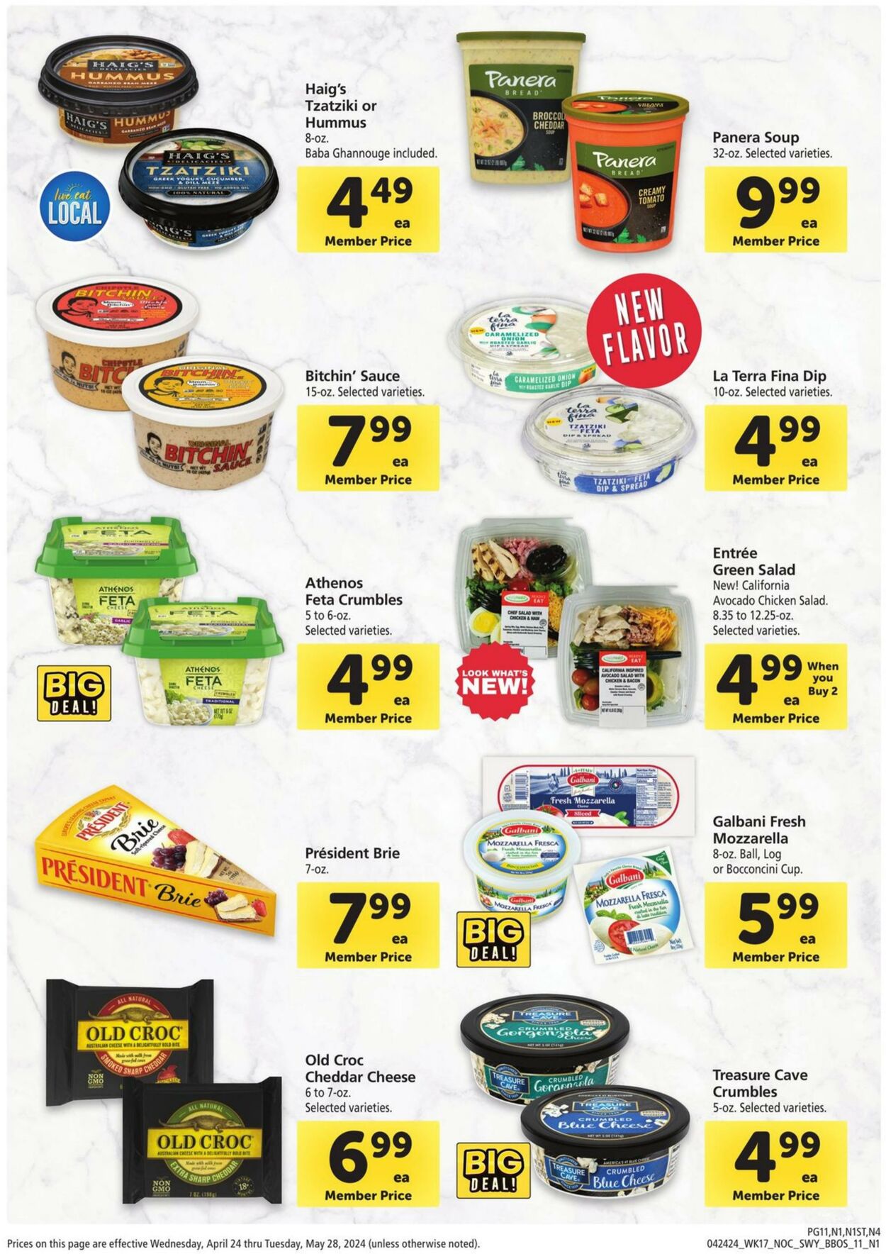Safeway Weekly Ad Circular - valid 04/24-05/28/2024 (Page 11)