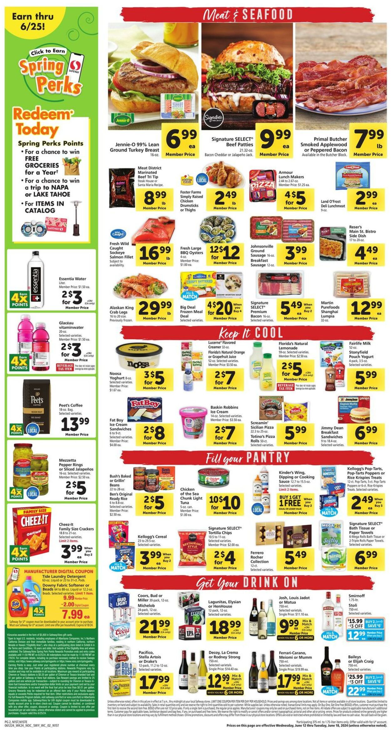 Safeway Weekly Ad Circular - valid 06/12-06/18/2024 (Page 2)
