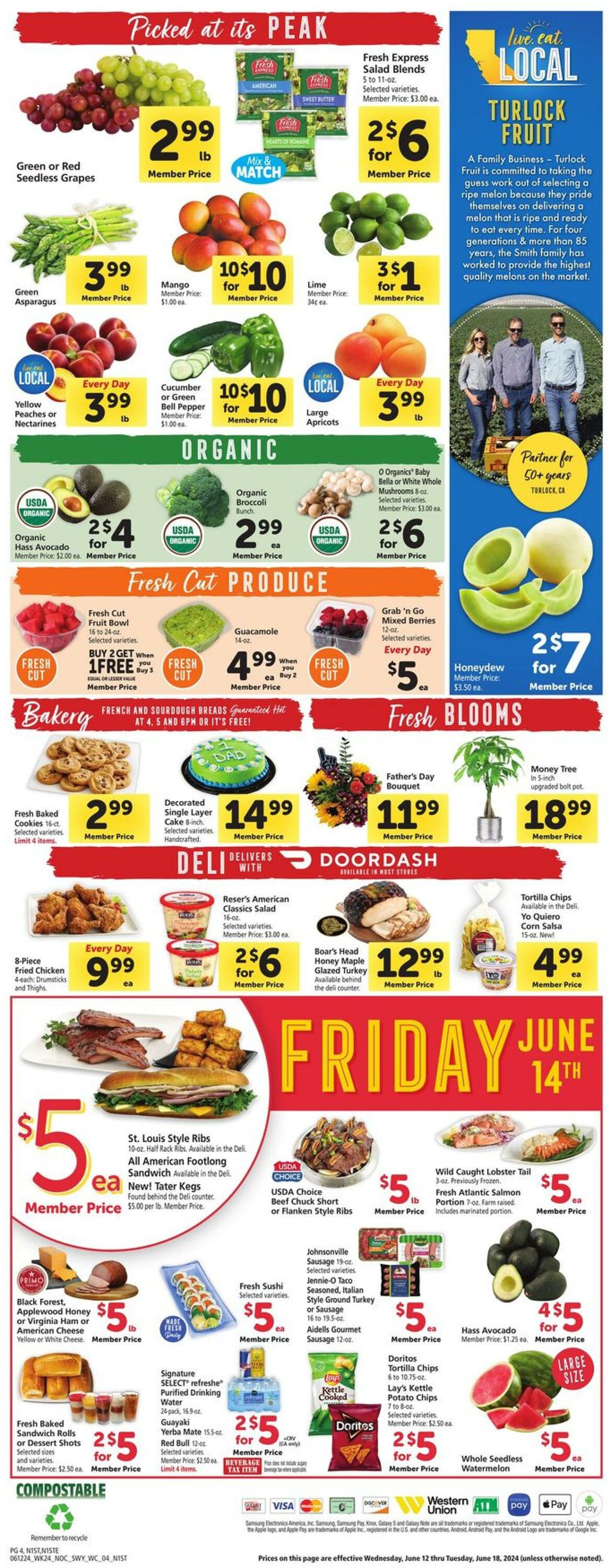 Safeway Weekly Ad Circular - valid 06/12-06/18/2024 (Page 4)