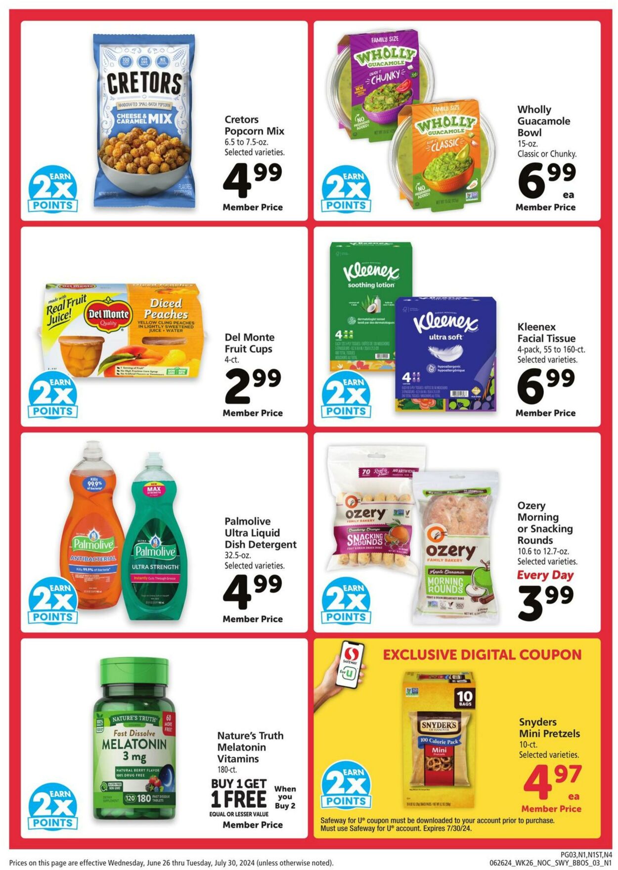 Safeway Weekly Ad Circular - valid 06/26-07/30/2024 (Page 3)