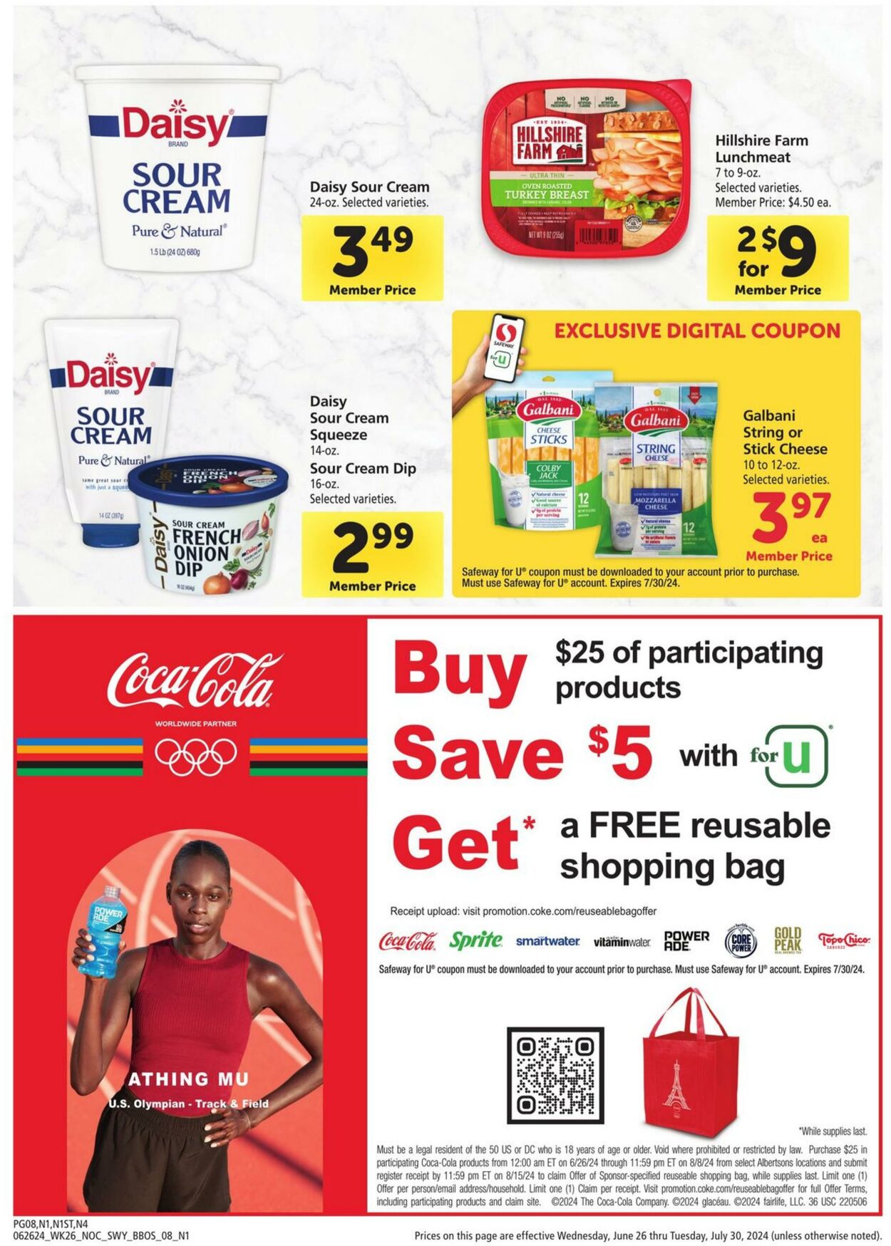 Safeway Weekly Ad Circular - valid 06/26-07/30/2024 (Page 8)