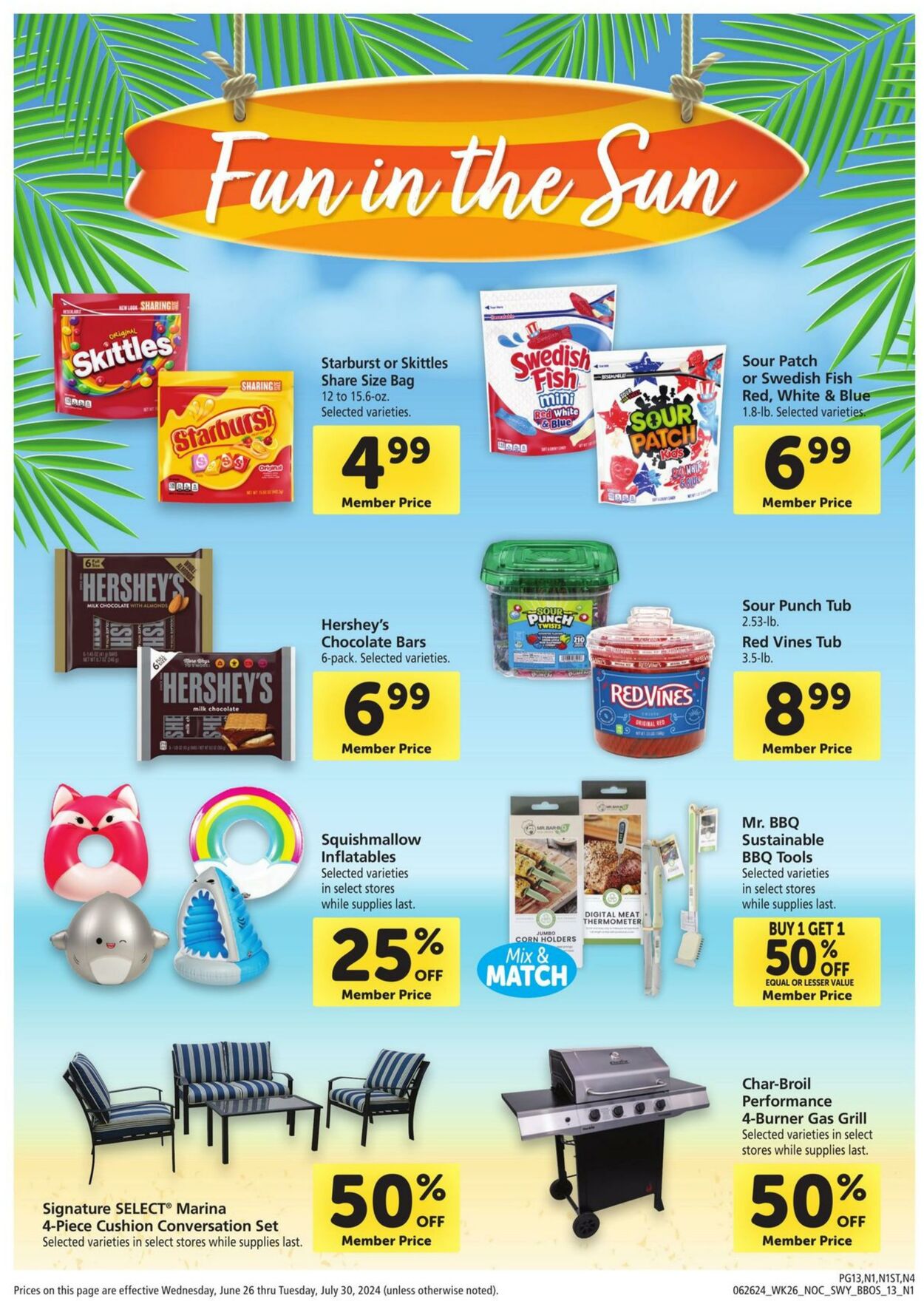 Safeway Weekly Ad Circular - valid 06/26-07/30/2024 (Page 13)