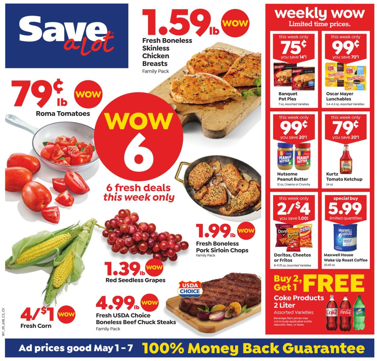 Save a Lot Weekly Ad Circular - valid 05/01-05/07/2019