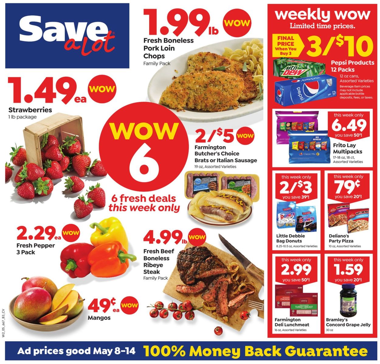Save a Lot Weekly Ad Circular - valid 05/08-05/14/2019