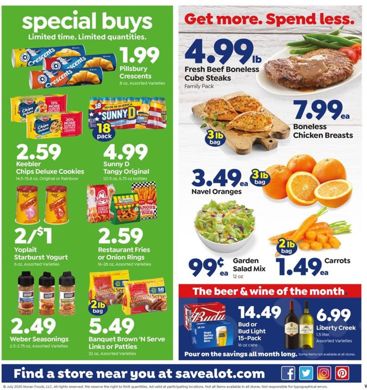 Save a Lot Weekly Ad Circular - valid 07/22-07/28/2020 (Page 3)