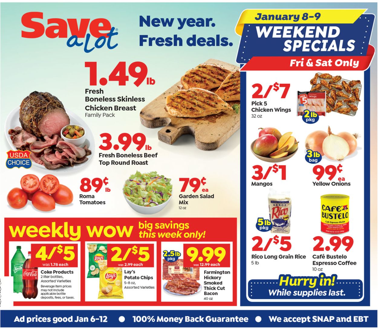 Save a Lot Weekly Ad Circular - valid 01/06-01/12/2021