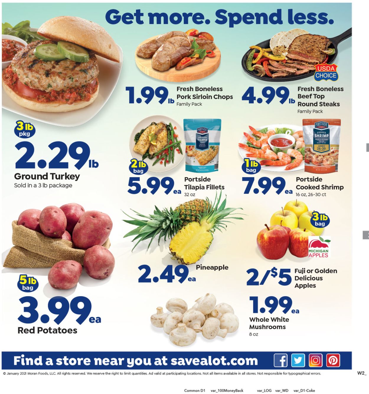 Save a Lot Weekly Ad Circular - valid 01/06-01/12/2021 (Page 3)