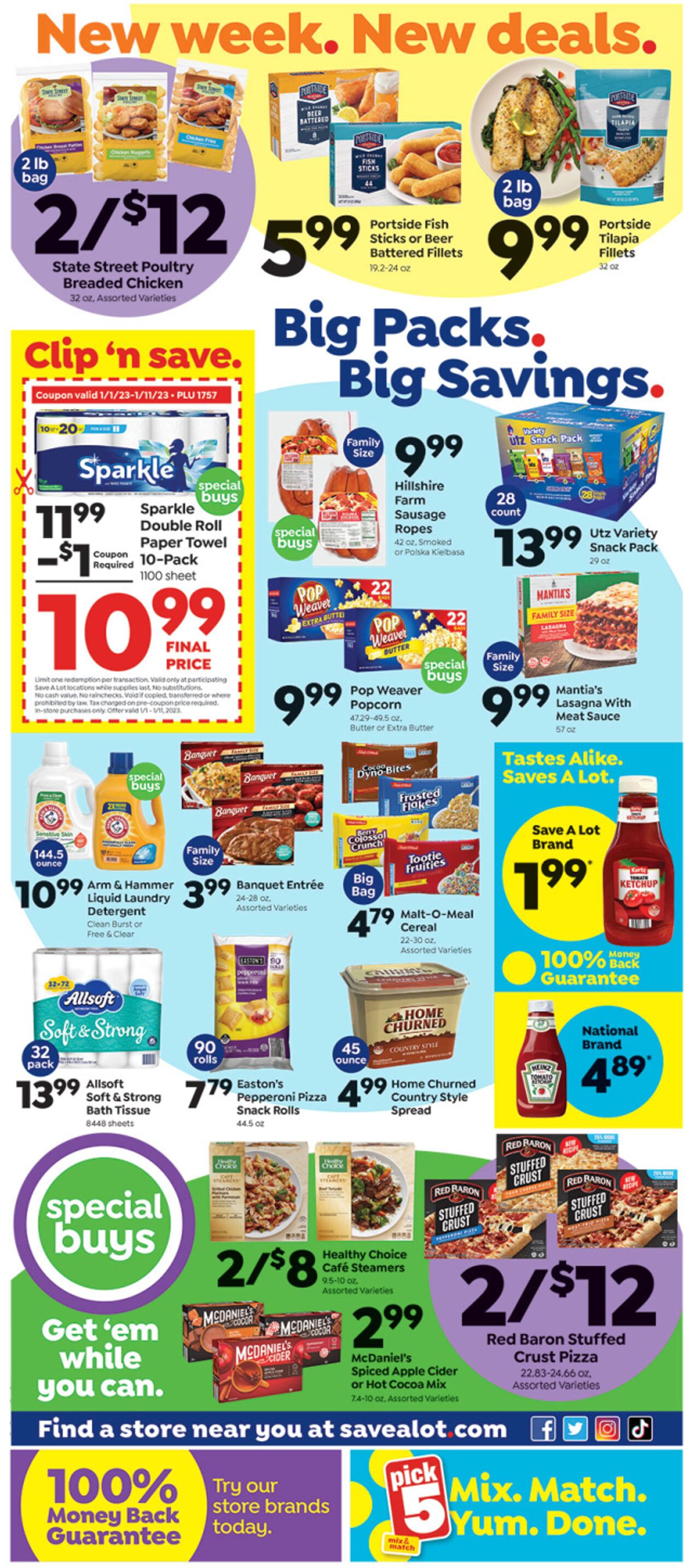 Save a Lot Weekly Ad Circular - valid 01/04-01/10/2023 (Page 2)