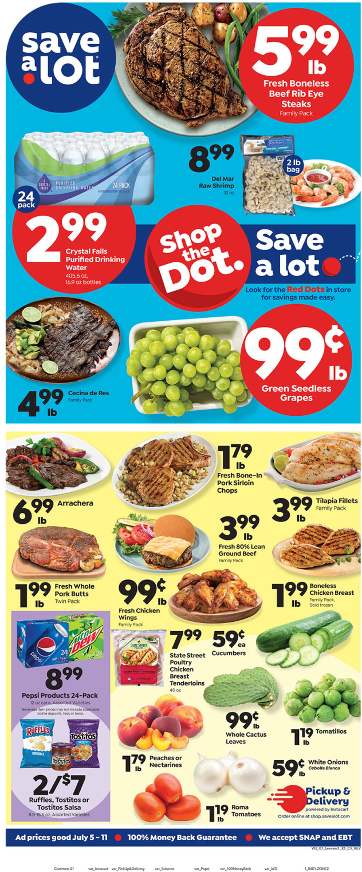 Save a Lot Weekly Ad Circular - valid 07/05-07/11/2023