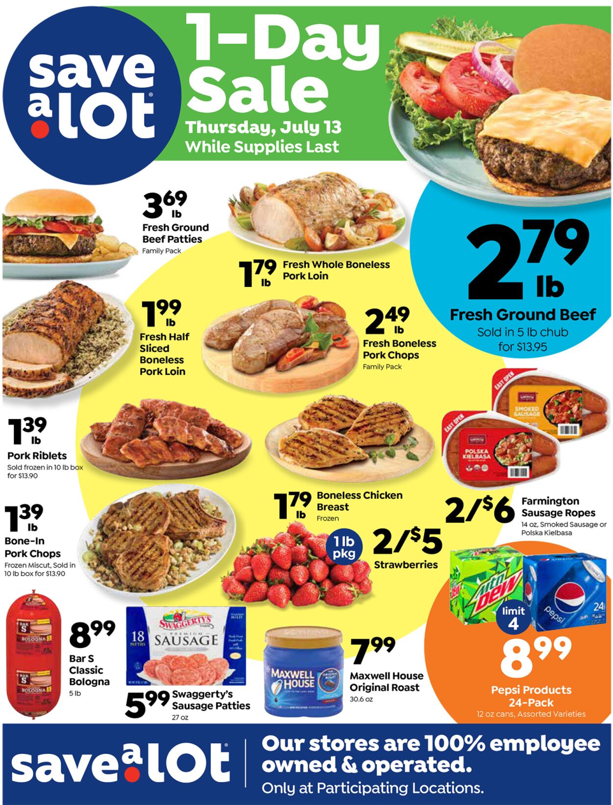 Save a Lot Weekly Ad Circular - valid 07/12-07/13/2023