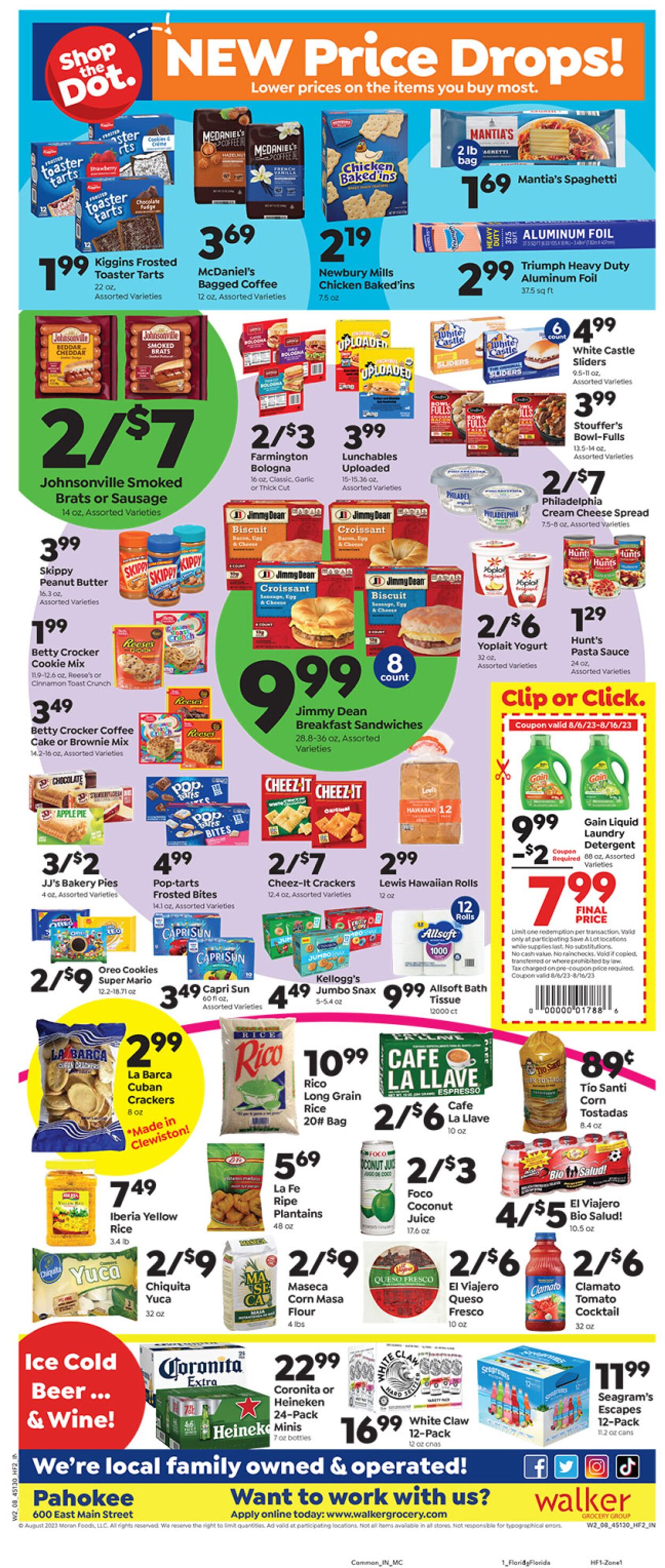 Save a Lot - Pahokee Weekly Ad Circular - valid 08/09-08/16/2023 (Page 2)
