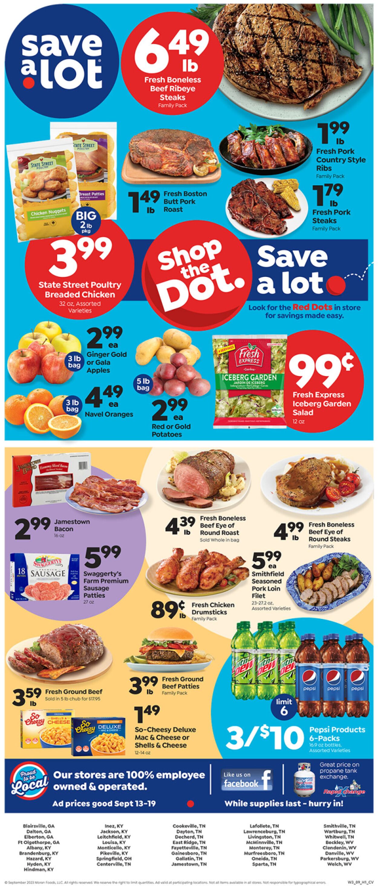 Save a Lot - Dalton Weekly Ad Circular - valid 09/14-09/15/2023 (Page 2)