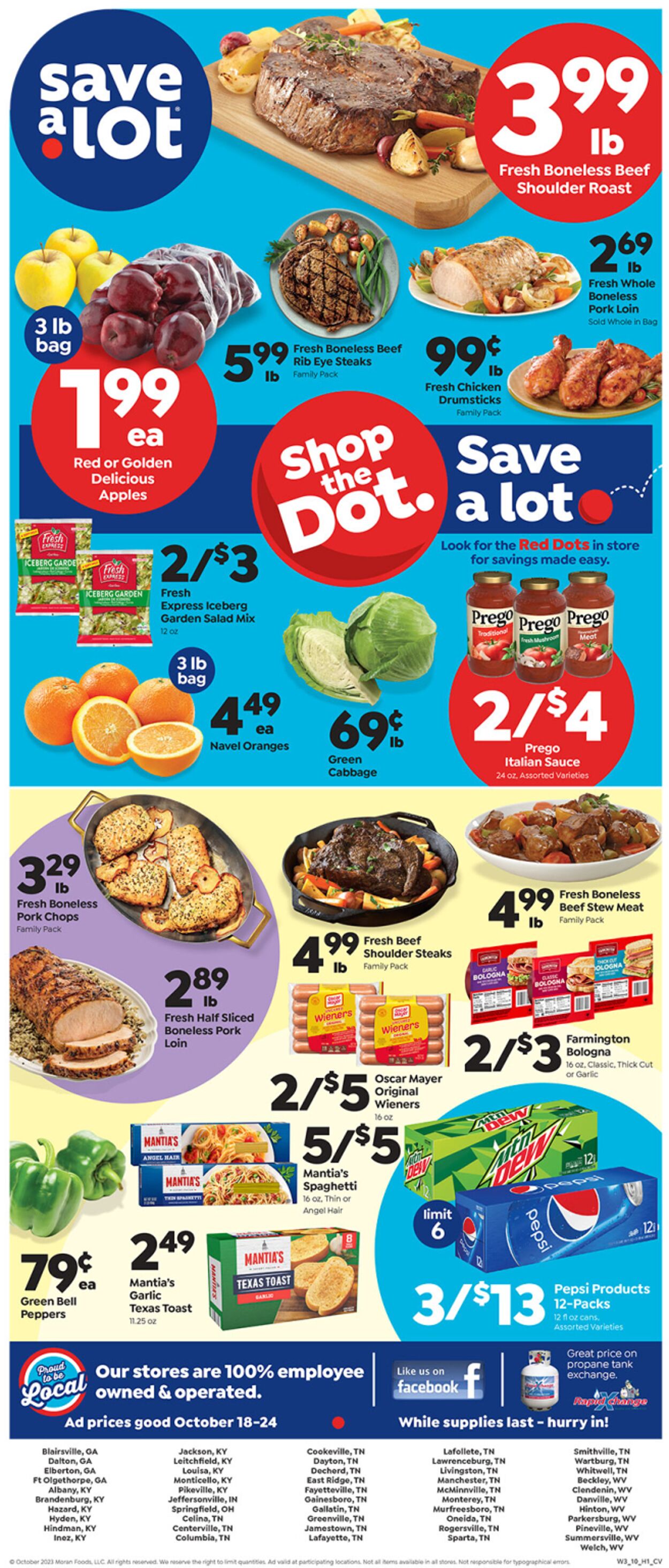 Save a Lot - Dalton Weekly Ad Circular - valid 10/12-10/13/2023 (Page 2)