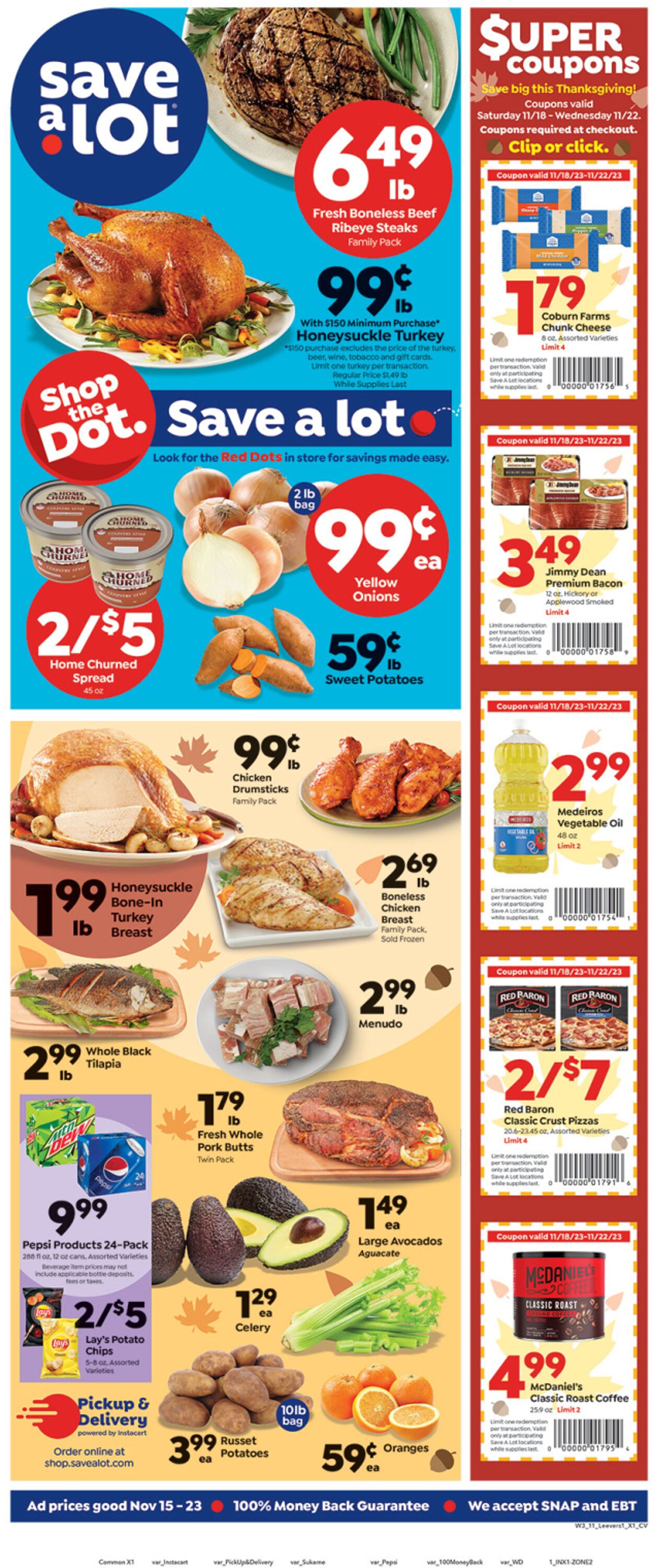 Save a Lot - Denver Weekly Ad Circular - valid 11/15-11/22/2023 (Page 2)