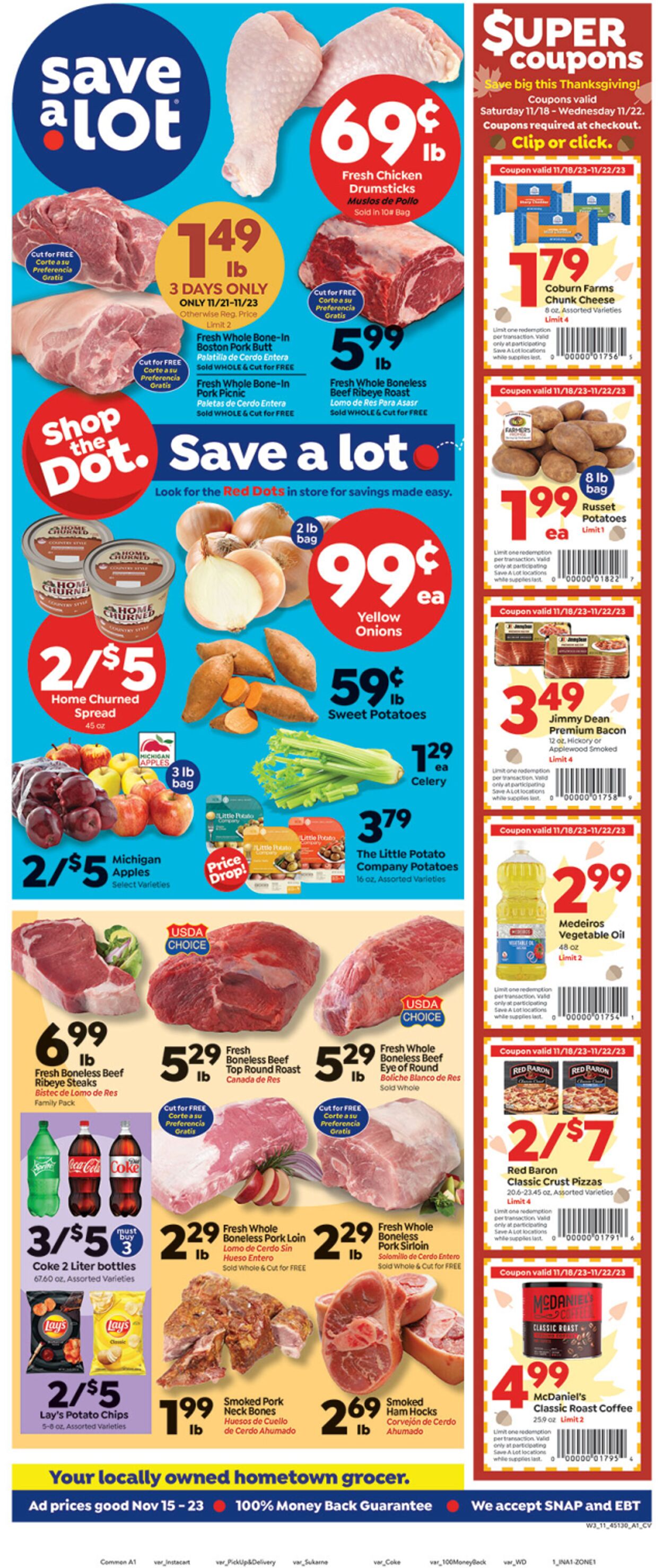 Save a Lot - Pahokee Weekly Ad Circular - valid 11/16-11/22/2023 (Page 2)