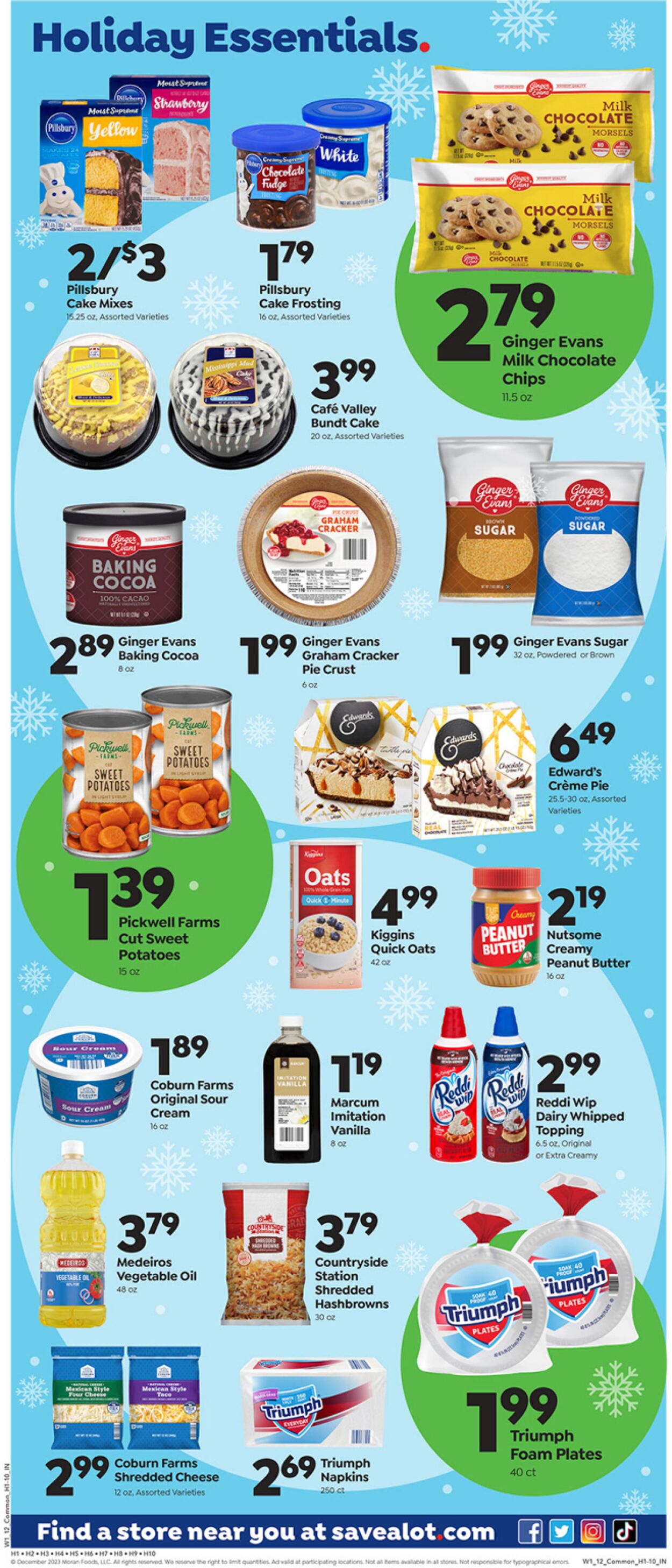 Save a Lot - Dalton Weekly Ad Circular - valid 11/29-12/05/2023 (Page 2)