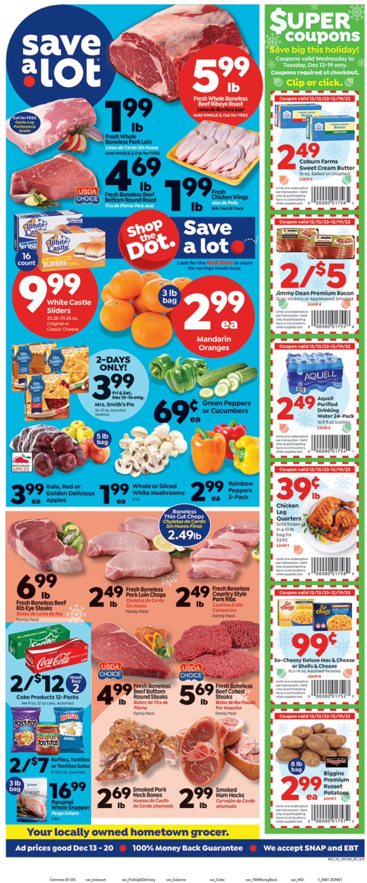 Save a Lot - Pahokee Weekly Ad Circular - valid 12/13-12/20/2023 (Page 2)