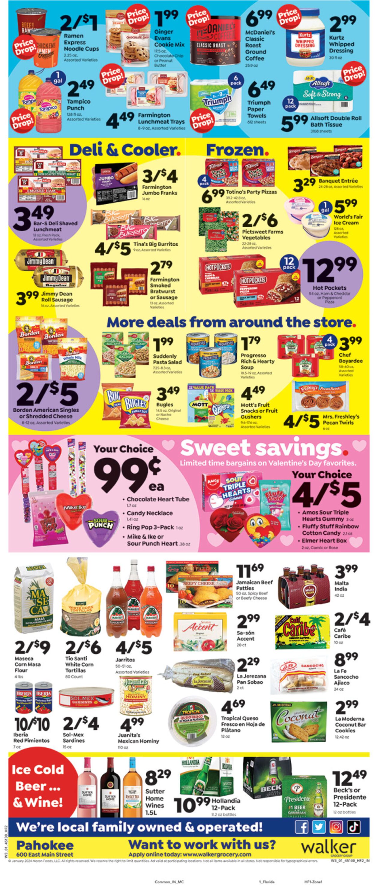 Save a Lot - Pahokee Weekly Ad Circular - valid 01/17-01/24/2024 (Page 2)